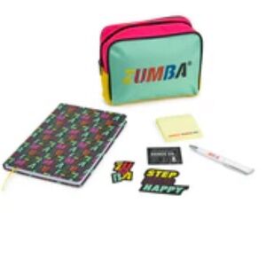 Brand New Zumba Fitness Vibrant Stationery Set
